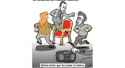 24 de mayo - Caricatura -La ronda de la primera vuelta