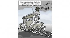 25 de mayo de 2026-Caricatura-Tren de Petro