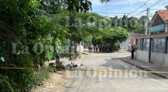 Ataque a bala Villa del Rosario.