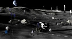 Tres misiones robóticas abrirán el camino a una colonia permanente en la Luna