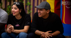 Juanda Caribe y Mariana Zapata