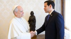 MARCO RUBIO Y EL PAPA LEON 
