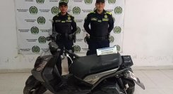 MOTO RECUPERADA 