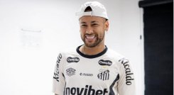 Neymar JR, Santos. Foto: Instagram santosfc