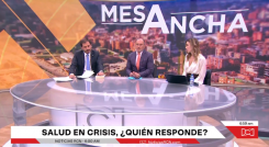 Periodista RCN, ministro de Salud.
