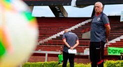 Richard Páez, director técnico del Cúcuta Deportivo. 