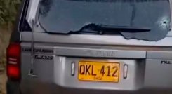 Sigue la violencia: atacan a caravana de la Policía en zona rural de Ocaña