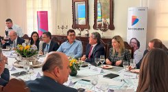 Delegación de Bancoldex y el Gobierno en Caracas. / Foto: cortesía