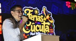 El alcalde Jorge Acevedo presidió el lanzamiento de las Ferias de Cúcuta/Foto: Cortesía