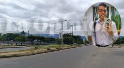  Javier Andrés Chacón Flórez, de 22 años, estaba a un semestre de graduarse en la Unisimón.