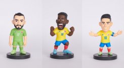Los más fieles hinchas de la Selección Colombia podrán llevarse las figuras de los jugadores a casa
