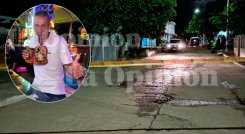 Un solo disparo bastó para arrebatarle la vida a Toto, cuando estaba afuera de una tienda. / Foto: cortesía