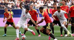 La selección de Irán le raspó un punto a Bélgica en la segunda fecha del Grupo G y dejaron la clasificación para la ultima fecha.