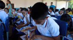 Estudiantes en el Catatumbo