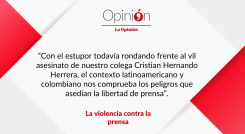 La violencia contra la prensa