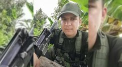 Policía asesinado en zona rural de Ocaña. Foto: redes sociales.