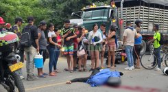  Joven falleció en accidente de tránsito en el Anillo Vial Occidental, de Cúcuta
