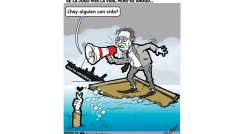 Se la jugó por la vida, pero se ahogó