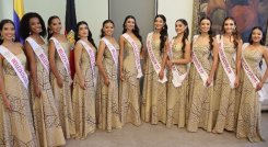 Once jóvenes buscan la corona de Belleza Cúcuta 2026 durante las Ferias de la ciudad.