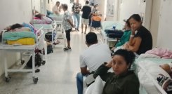 La unidad de urgencias del Erasmo Meoz permanece colapsada todos los días/Foto Gabriel Barrera/La Opinión