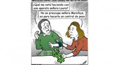 01-09-26 - Caricatura, Imputación Laura Sarabia.