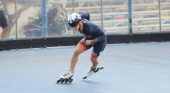 Matías Felipe Velásquez es una de las cartas de Norte en el Interclubes de patinaje.