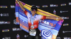 La triatleta Luisa Camila Ardila Torres tuvo una buena experiencia en el Mundial.