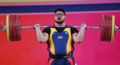 Rafael de Jesús Cerro, le dio al país la última medalla de oro en el levantamiento de pesas.