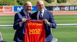 Luis de la  Fuente renovó por seis años más con la selección española.