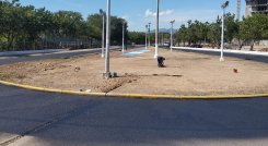 Pista de ruta de patinaje Teódulo Gélvez Albarracín ubicada en la avenida del Río. 