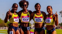 El atletismo fue una de las disciplinas que brillaron en los juegos y las mujeres mandaron la parada.
