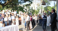 Homenaje-en-Cali-por-terremoto. Foto: Alcaldía de Cali.