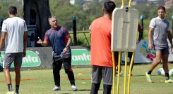Nicolás Chiesa, DT del Cúcuta Deportivo. 