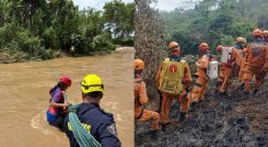 Organismos de socorro El Zulia y Bochalema.