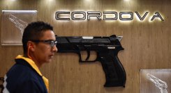 Pistola-Indumil-Colombia. Foto: Colprensa.