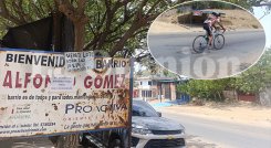 Sobre el asfalto del Anillo Vial, ayer aún quedaban rastros de la sangre de las víctimas. / Foto. Leonardo Favio Oliveros-La Opinión