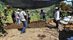 La búsqueda de personas desaparecidas se lleva a cabo en condiciones difíciles./Foto: cortesía
