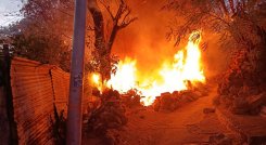 Grave incendio deja una persona fallecida en el barrio Santo Domingo de Cúcuta