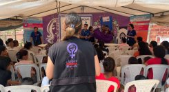 Acciones contra la violencia de género.