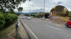 Atropello Autopista Eliécer