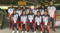 Equipo prejuvenil femenino del Instituto Técnico Jorge Gaitán Durán. Foto: Cortesía
