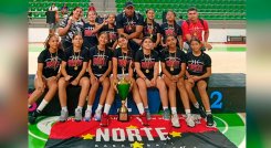Norte de Santander, campeón interligas baloncesto sub-13. 
