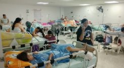 La sobreocupación supera el 400% en el Hospital Erasmo Meoz/Foto: Carlos Ramírez/La Opinión