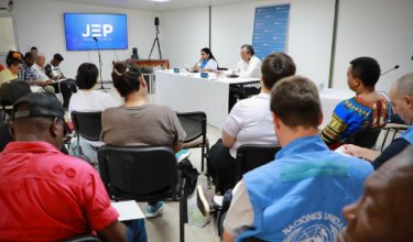 El Ministerio Público solicitó a la JEP rechazar nulidad presentada por algunos comparecientes de las antiguas Farc. / Foto: Colprensa