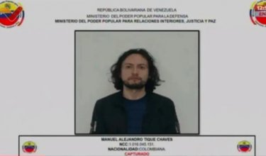 El colombiano Manuel Alejandro Tiques Chaves se encuentra detenido en Venezuela. / Foto: Efecto Cocuyo