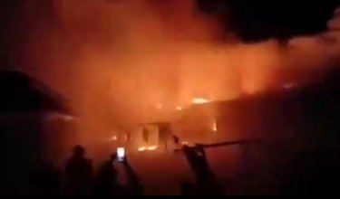 Incendio en Kenia