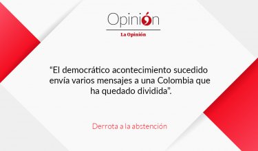 Derrota a la abstención