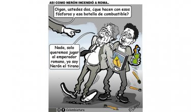 Así como Nerón incendió a Roma