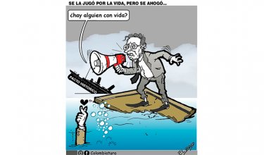 Se la jugó por la vida, pero se ahogó