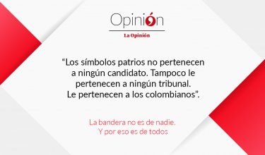 La bandera no es de nadie. Y por eso es de todos